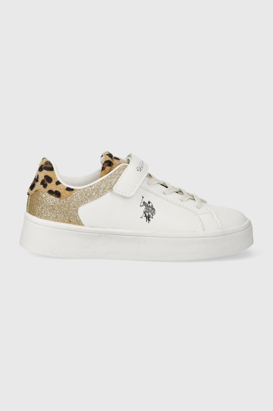 U.S. Polo Assn. sneakersy dziecięce imitacja skóry licowej biały BRYGIT001.27.34