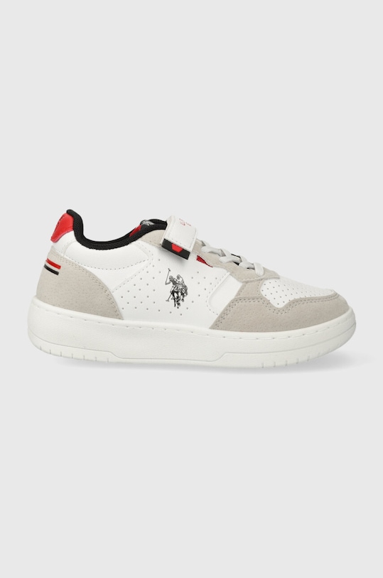 U.S. Polo Assn. sneakersy dziecięce imitacja skóry licowej biały DENNY001.27.34