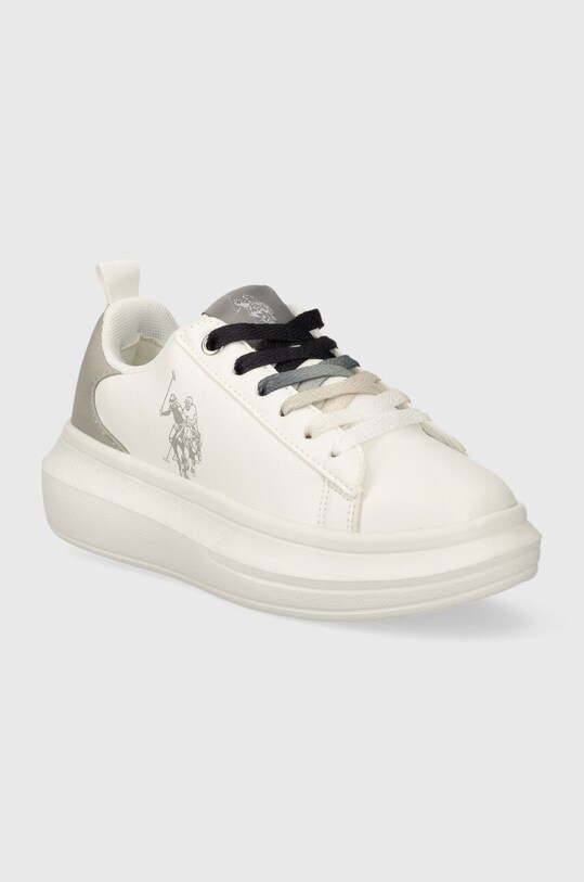 Παιδικά αθλητικά παπούτσια U.S. Polo Assn. HELIS021.27.34 λευκό AW23