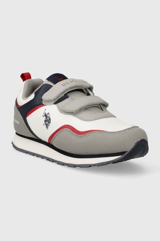 Παιδικά αθλητικά παπούτσια U.S. Polo Assn. NOBIK009C.27.34 γκρί AW23