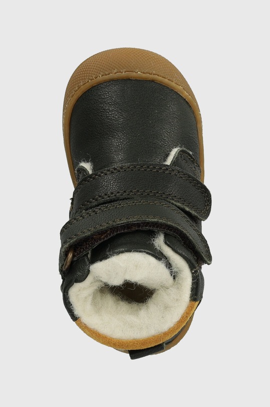 Primigi buty zimowe skórzane dziecięce zielony 4907333