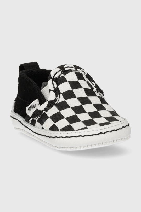 Βρεφικά παπούτσια Vans IN Slip-On V Crib VN0A2XSLFB71 VN0A2XSL μαύρο AW23