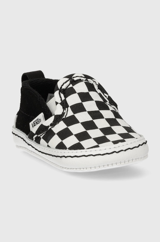 Βρεφικά παπούτσια Vans IN Slip-On V Crib VN0A2XSLFB71 VN0A2XSL μαύρο AW23