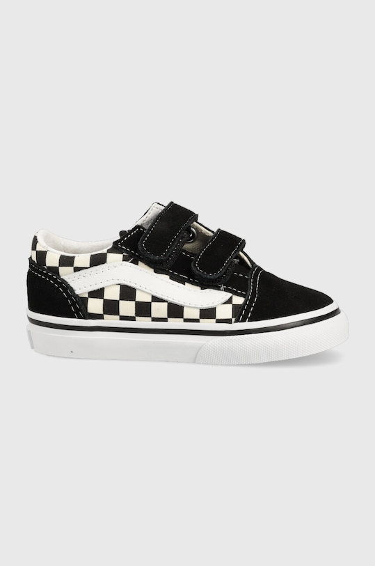 Vans tenisówki dziecięce TD Old Skool V skóra zamszowa czarny VN0A38JN