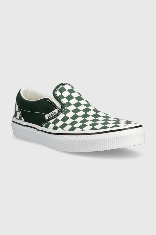 Vans scarpe da ginnastica bambini JN Classic Slip-On VN0A4UH8 verde AW23