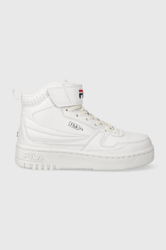 Дитячі кросівки Fila FXVENTUNO velcro mid імітація лицьової шкіри білий FFK0158