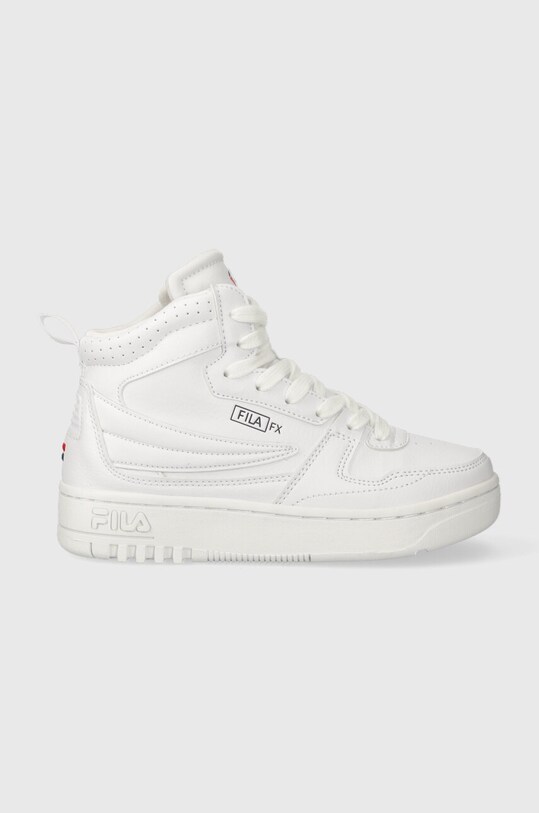 Детские кроссовки Fila FXVENTUNO mid имитация натуральной кожи белый FFT0084