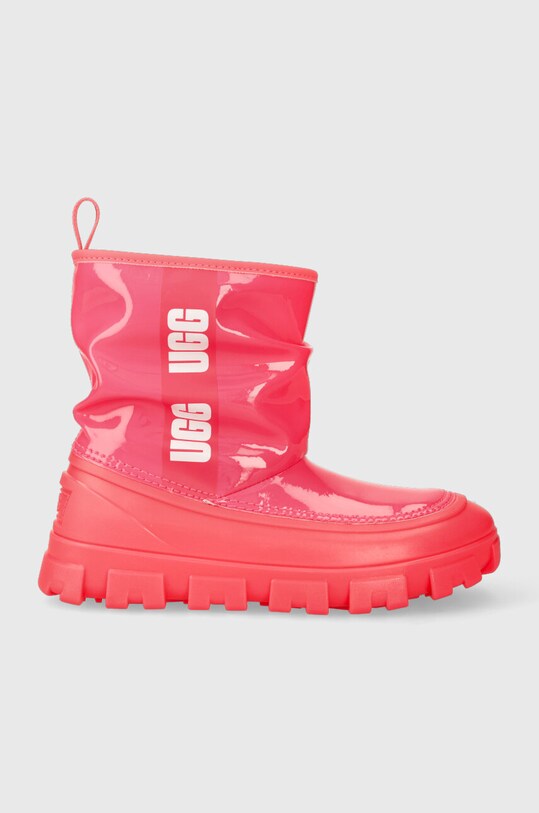 Παιδικές Μπότες UGG KIDS CLASSIC BRELLAH MINI χωρίς φερμουάρ ροζ 1143697K