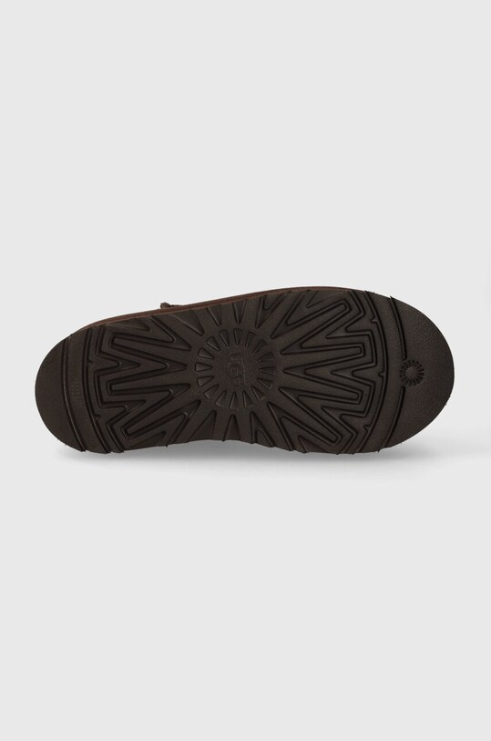 Дитячі замшеві чоботи UGG CLASSIC MINI PLATFORM 1143700K коричневий