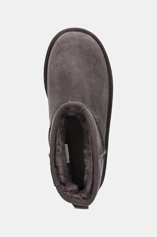 Dětské semišové sněhule UGG CLASSIC MINI PLATFORM hnědá 1143700K