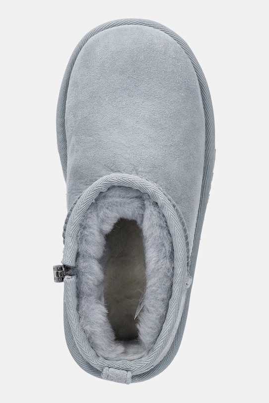Дитячі замшеві чоботи UGG T CLASSIC ULTRA MINI блакитний 1130750T