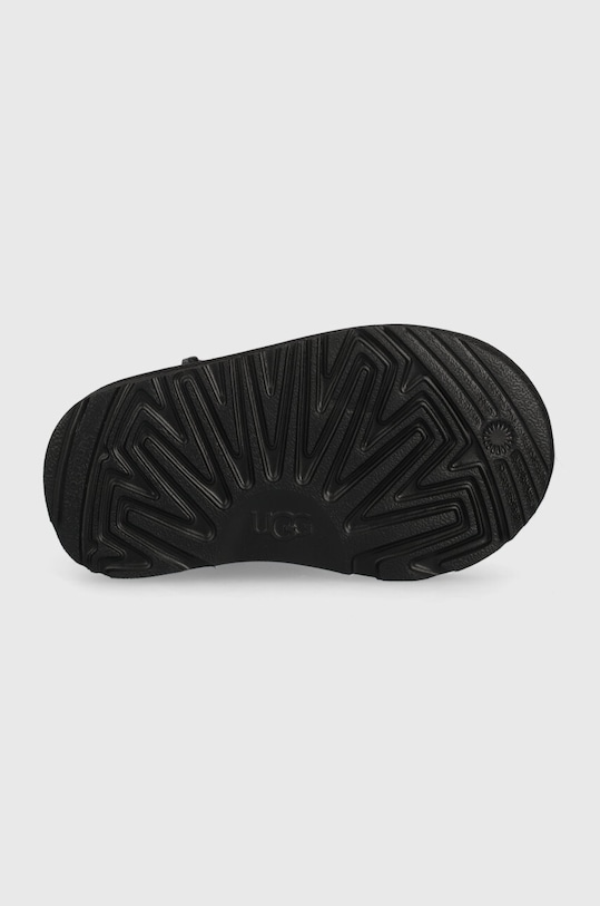 UGG śniegowce zamszowe dziecięce T CLASSIC ULTRA MINI 1130750T czarny