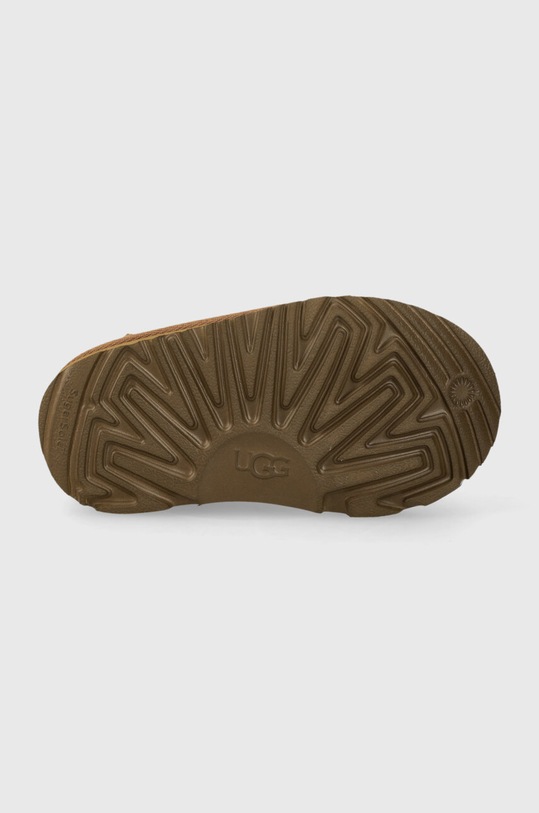 UGG Śniegowce zamszowe dziecięce T NEUMEL CHELSEA 1143706T beżowy