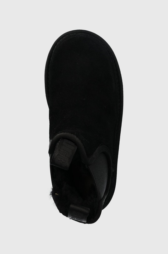 UGG buty zimowe zamszowe dziecięce KIDS NEUMEL PLATFORMLSEA czarny 1143710K