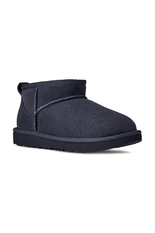 Μπότες χιονιού σουέτ για παιδιά UGG KIDS CLASSIC ULTRA MINI 1130750K σκούρο μπλε AA00