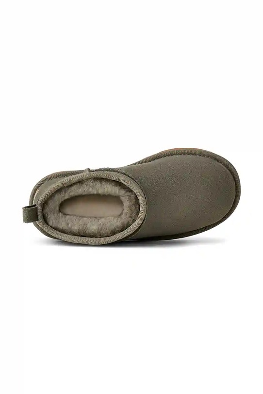 Dětské semišové sněhule UGG KIDS CLASSIC ULTRA MINI 1130750K zelená