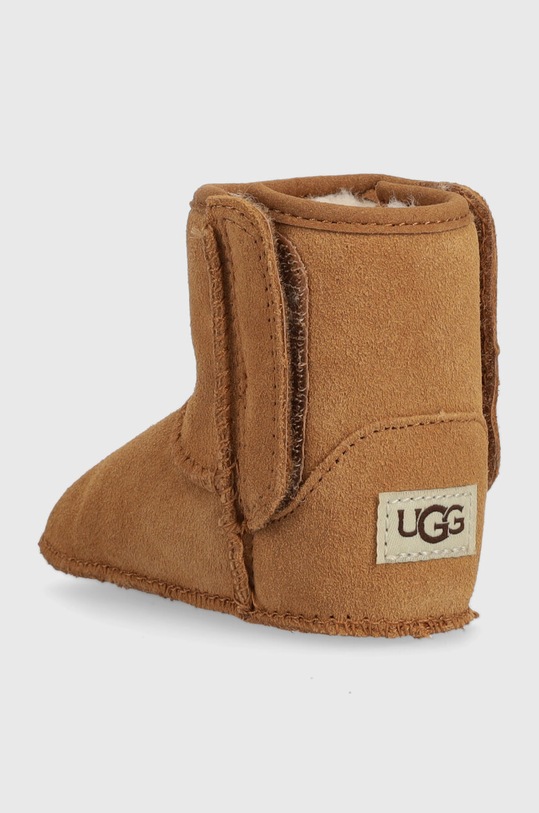 Chłopiec UGG buty zamszowe niemowlęce I BABY CLASSIC 1143693I beżowy