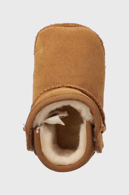 UGG buty zamszowe niemowlęce I BABY CLASSIC beżowy 1143693I