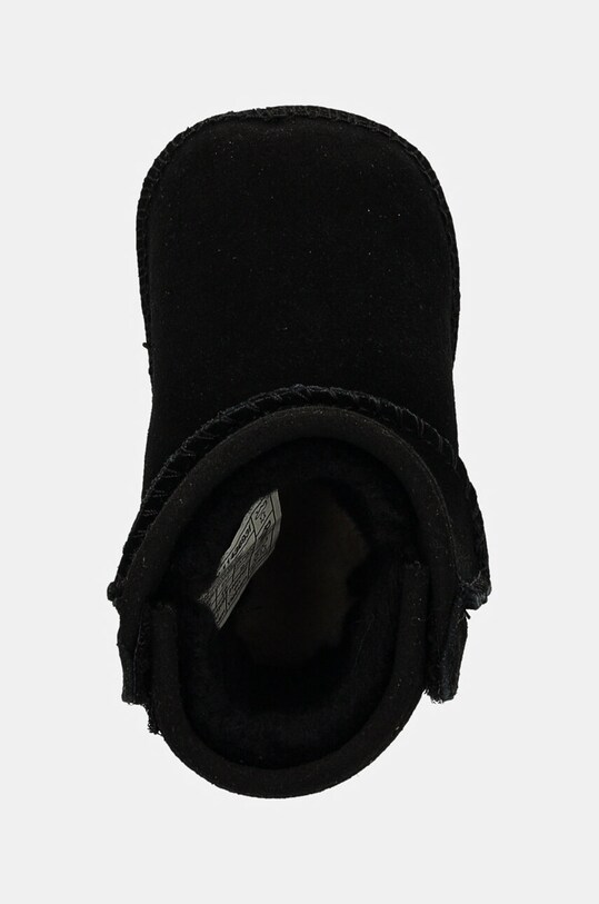Замшеві кросівки для немовлят UGG I BABY CLASSIC чорний 1143693I