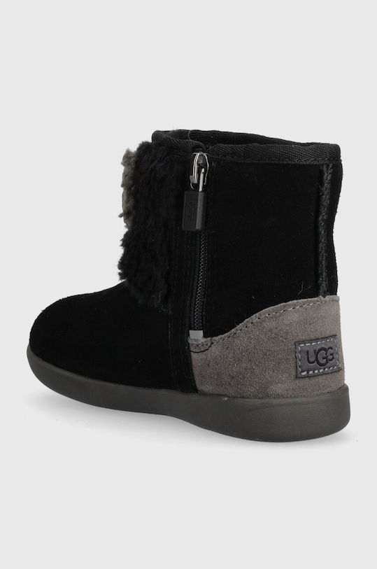 Chłopiec UGG śniegowce zamszowe dziecięce T KOALA STUFFIE 1123655T czarny