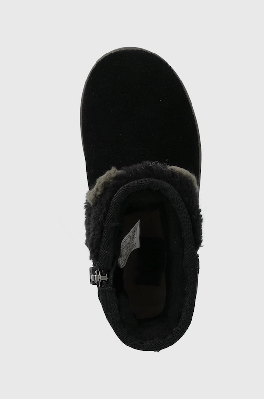 UGG śniegowce zamszowe dziecięce T KOALA STUFFIE czarny 1123655T