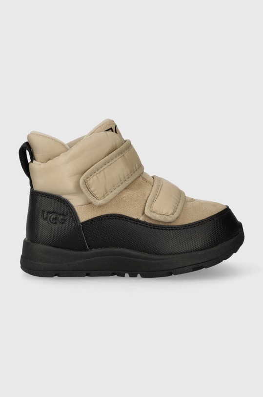 UGG buty zimowe dziecięce T YOSE PUFFER tekstylny beżowy 1143780T