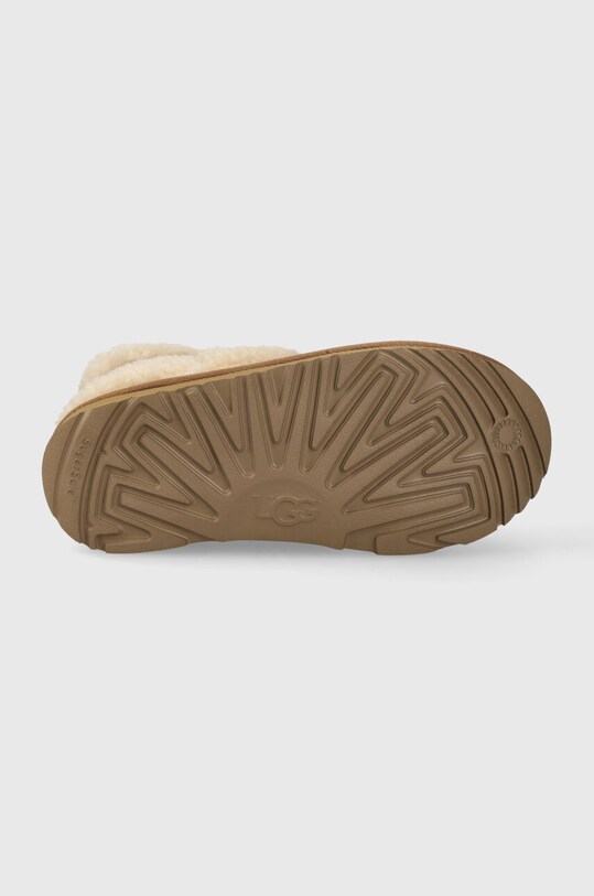 Dječje cipele za snijeg od brušene kože UGG K ULTRA MINI UGG FLUFF 1143701K bež