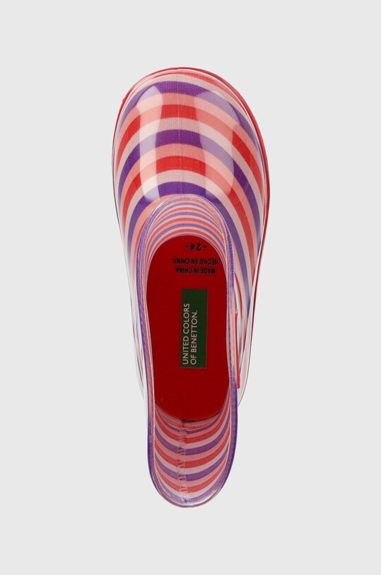 Детские резиновые сапоги United Colors of Benetton красный 8KD8GD00P.P.SEASONAL