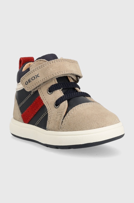 Dětské polobotky Geox B044DA.02285 béžová AW23
