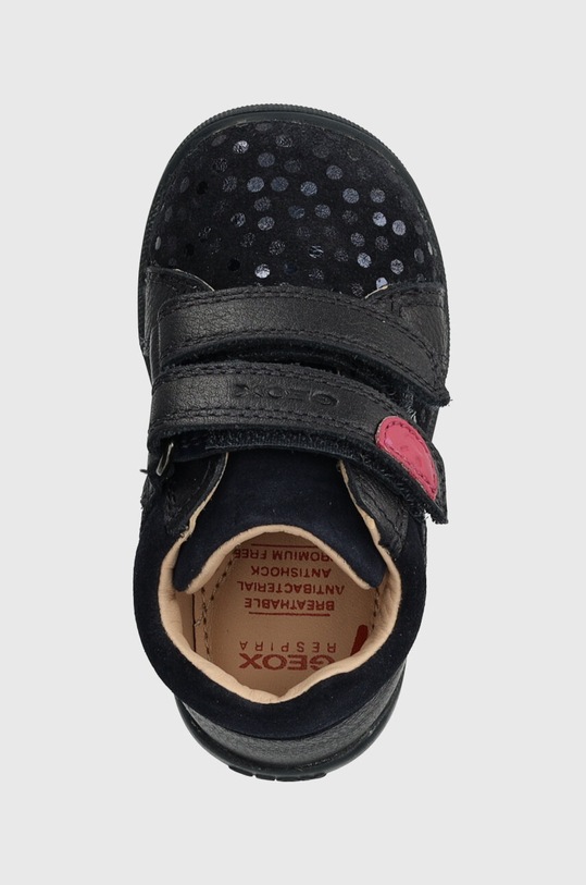 Geox gyerek félcipő bőrből sötétkék B164PA.00744