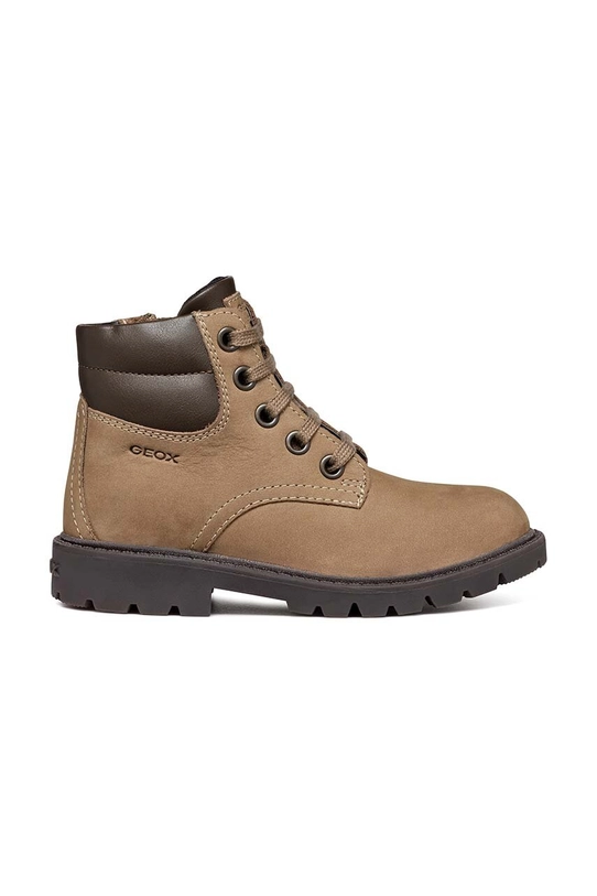 Geox buty zimowe skórzane dziecięce J16FAB 032BC J SHAYLAX J16FAB.032BC.36.41 beżowy AW24