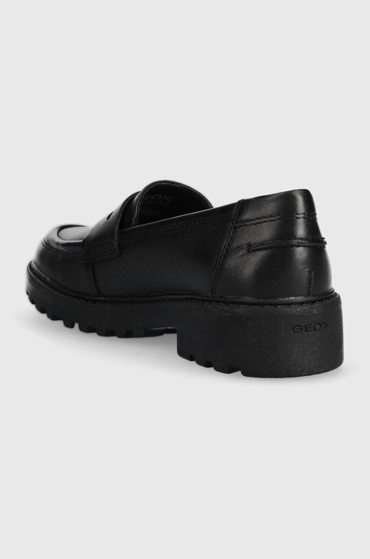 Băieți Geox mocasini din piele pentru copii J3620C.00043.32.35 negru