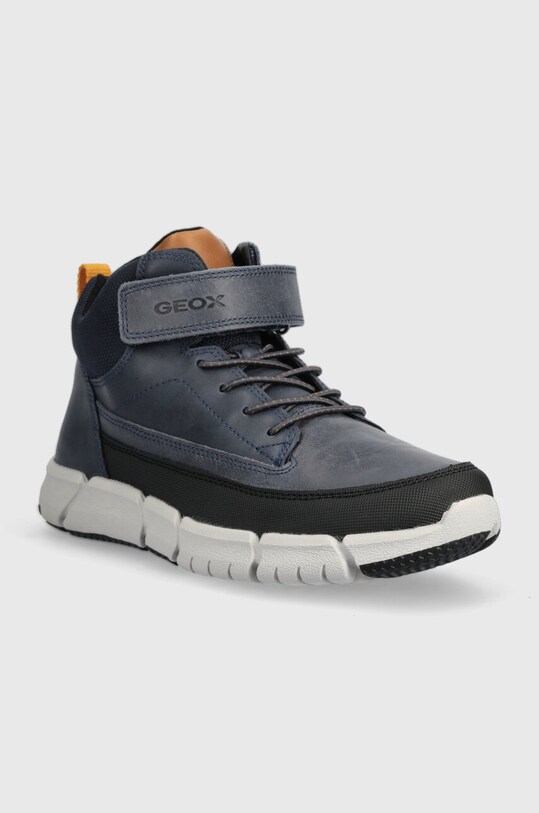 Detské kožené tenisky Geox J369BA.0CLFU.36.41 tmavomodrá AW24
