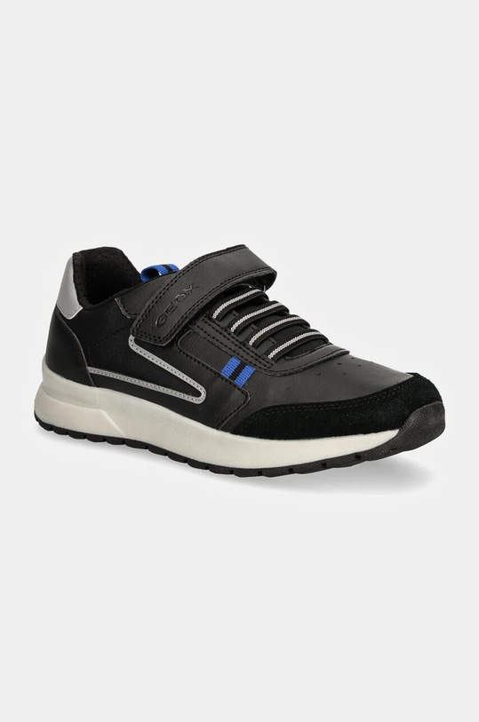 Geox sneakersy dziecięce imitacja zamszu czarny J36GMA.054FU.36.39