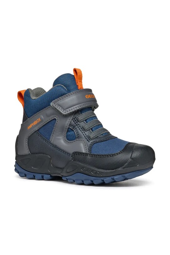 Geox cizme de iarna pentru copii imitatie de piele albastru J841WA.011BC.36.41