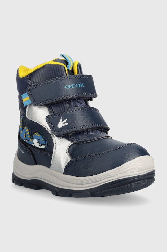 Zimné topánky Geox B363VA 054FU B FLANFIL B ABX B363VA.054FU.24.27 tmavomodrá AW23