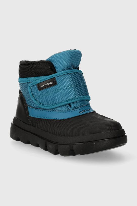 Geox śniegowce dziecięce B365BD 0FUCE B WILLABOOM B AB B365BD.0FUCE.24.27 niebieski AW23
