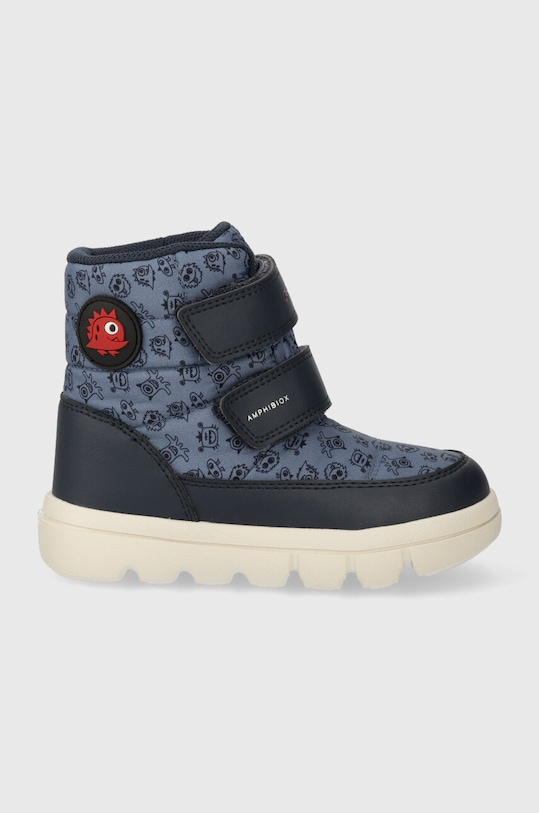 Geox śniegowce dziecięce B365BF 0MNBC B WILLABOOM B AB imitacja skóry licowej niebieski B365BF.0MNBC.24.27