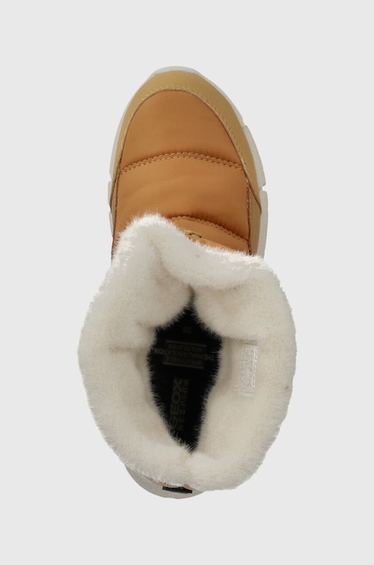 Geox cizme de iarna copii J36APB 0FUME J FLEXYPER B AB galben J36APB.0FUME.36.39