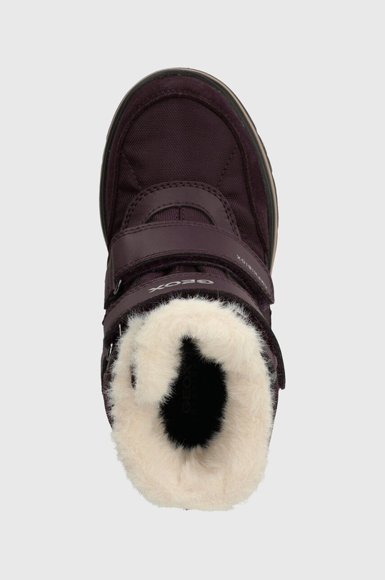 Детские зимние сапоги Geox J36EWB 054FU J ADELHIDE B AB бордо J36EWB.054FU.28.35