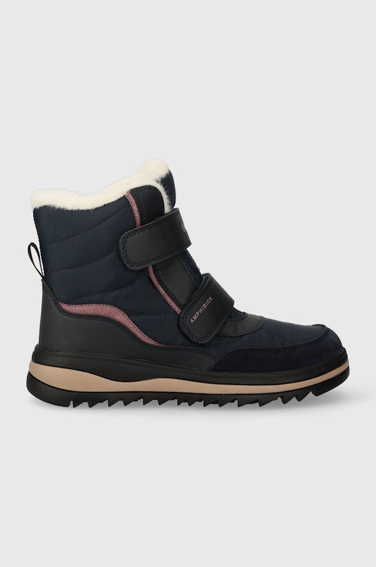 Geox cizme de iarna pentru copii J36EWB 054FU J ADELHIDE B AB imitatie de piele bleumarin J36EWB.054FU.36.39