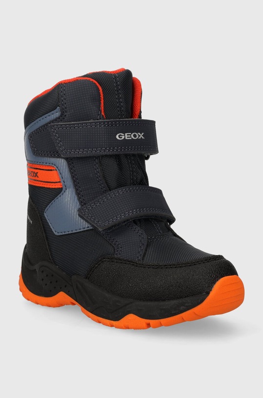 Παιδικές χειμερινές μπότες Geox J36FSA 0FUCE J SENTIERO B ABX J36FSA.0FUCE.24.27 σκούρο μπλε AW23