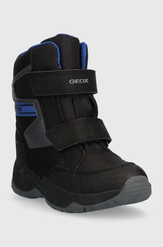 Otroški zimski škornji Geox J36FSA 0FUCE J SENTIERO B ABX J36FSA.0FUCE.24.27 črna AW23