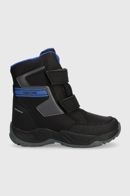 Geox gyerek téli csizma J36FSA 0FUCE J SENTIERO B ABX textil fekete J36FSA.0FUCE.28.35