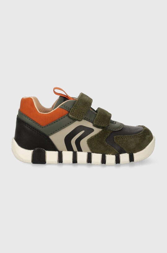 Geox sneakers pentru copii piele verde B3555D.022BC