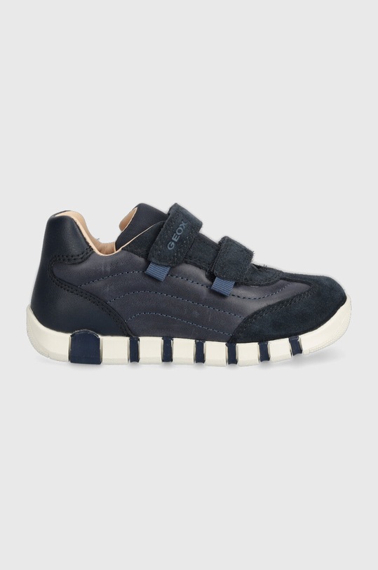Geox sneakersy dziecięce imitacja zamszu granatowy B3655A.0CL22