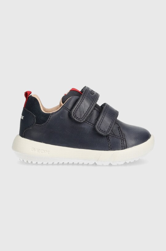 Geox sneakersy skórzane dziecięce skóra zamszowa granatowy B365DC.0CLFU.20.23