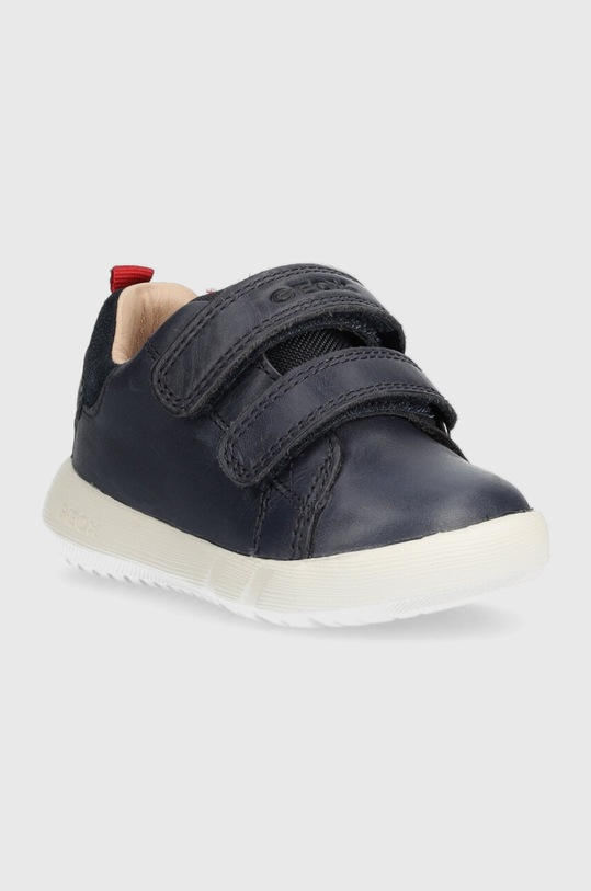 Geox sneakersy skórzane dziecięce B365DC.0CLFU.20.23 granatowy AW23