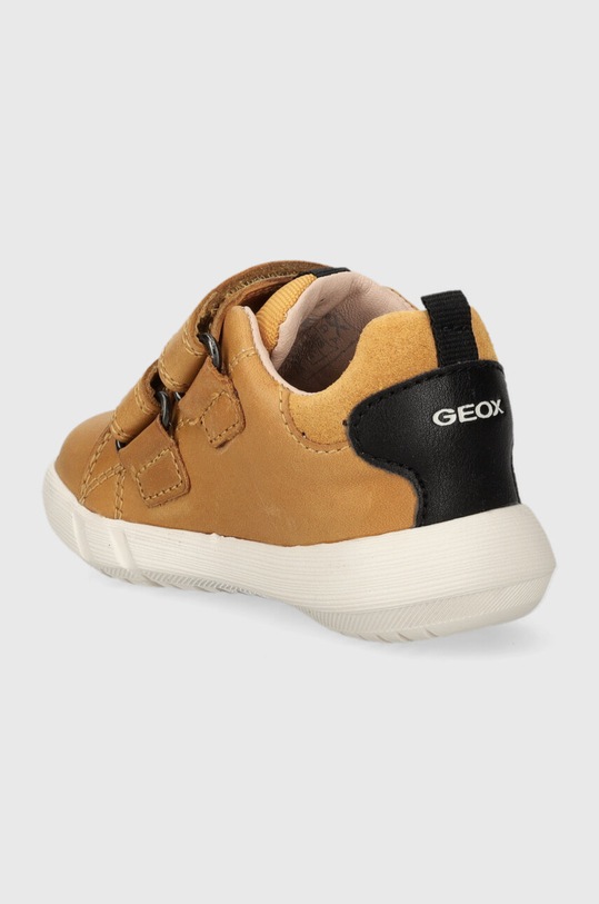 Chłopiec Geox sneakersy skórzane dziecięce B365DC.0CLFU.20.23 brązowy