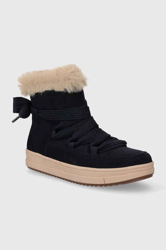 Geox gyerek télicipő velúrból J36CVA.00022.28.35 sötétkék AW23